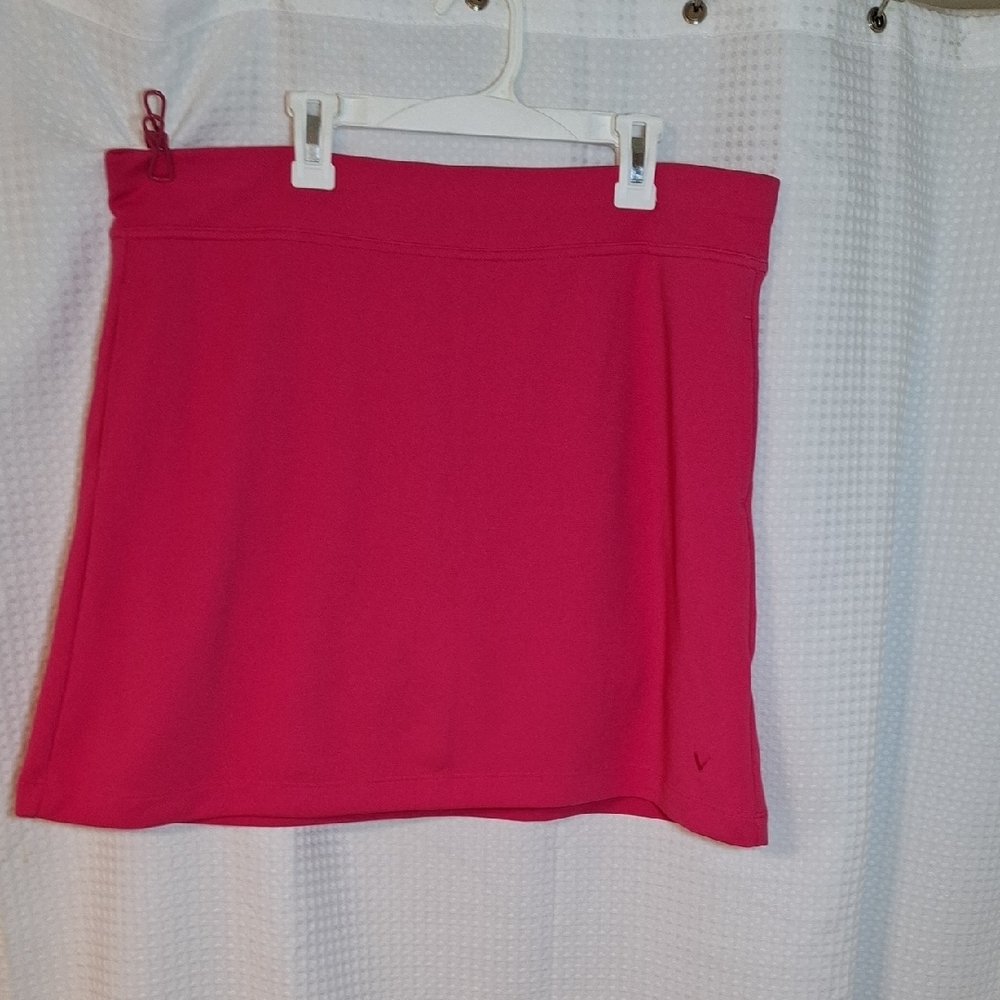 Callaway XL Hot Pink Golf Skort – Front & Back Pockets